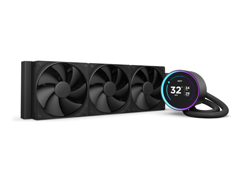 NZXT Kraken Elite 360 kølesystem 1-pack Sort 120 mm