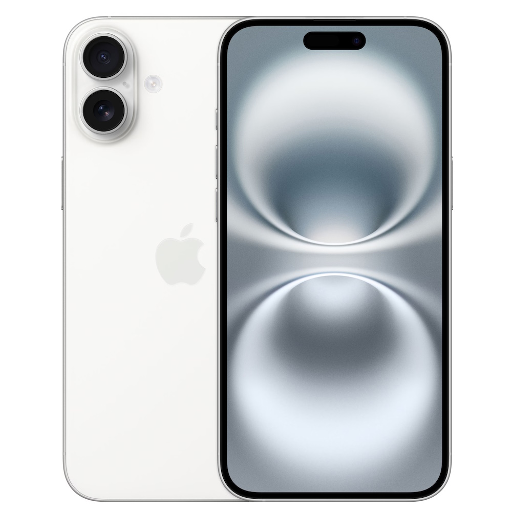 Apple iPhone 16 Plus 6,7 128GB - Hvid