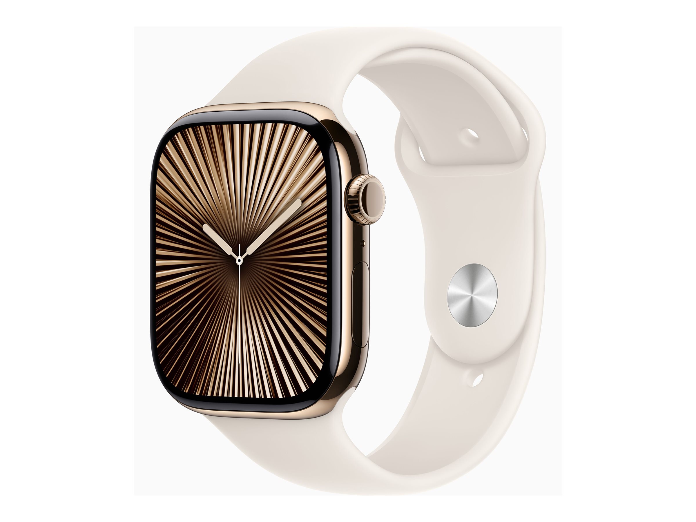 Apple Watch Series 10 (GPS + Cellular) 46 mm Beige Guld SmartWatch