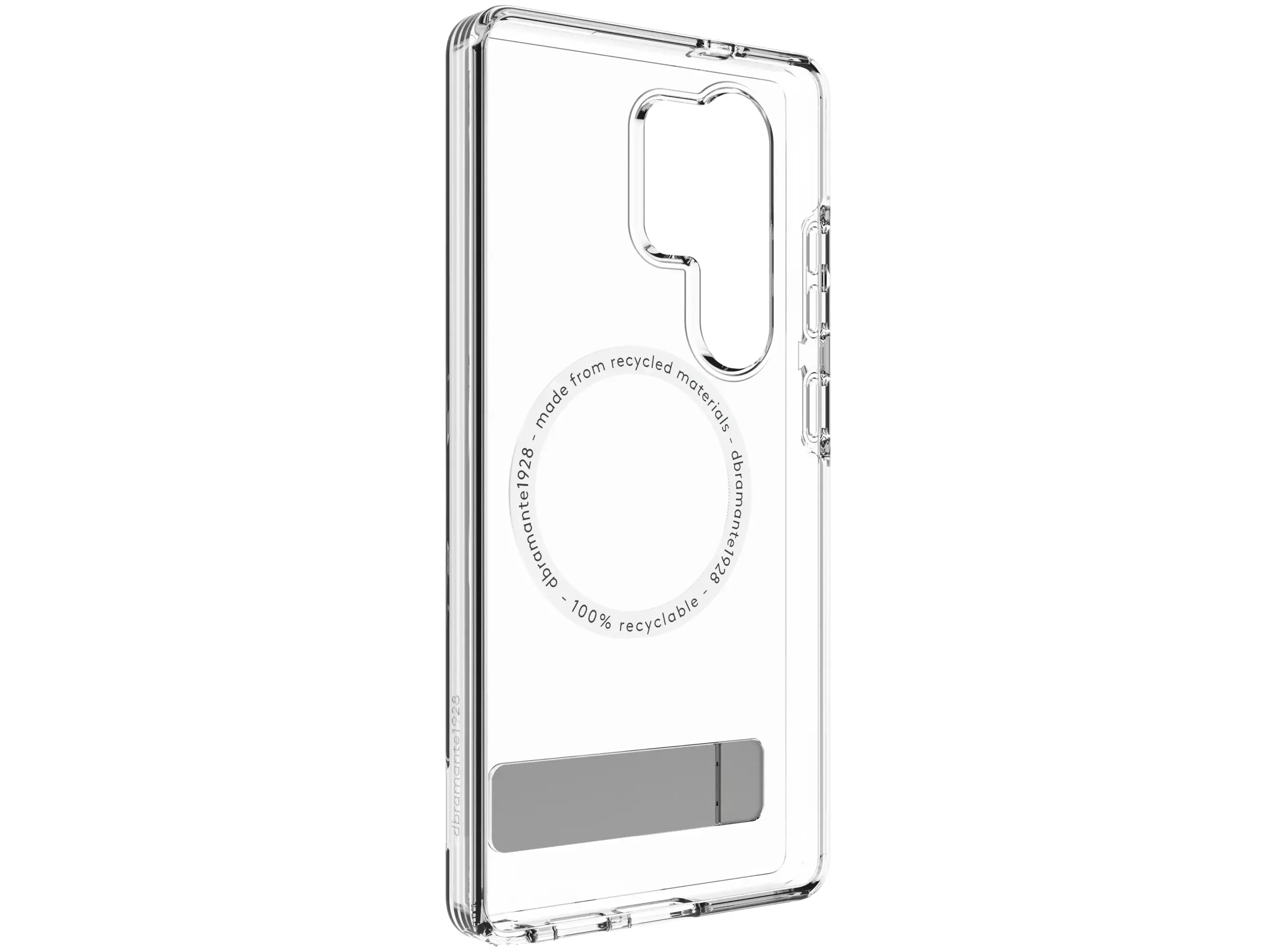 dbramante1928 Iceland Pro Qi2 Kick Beskyttelsescover Ice-clear Samsung Galaxy S25 Ultra