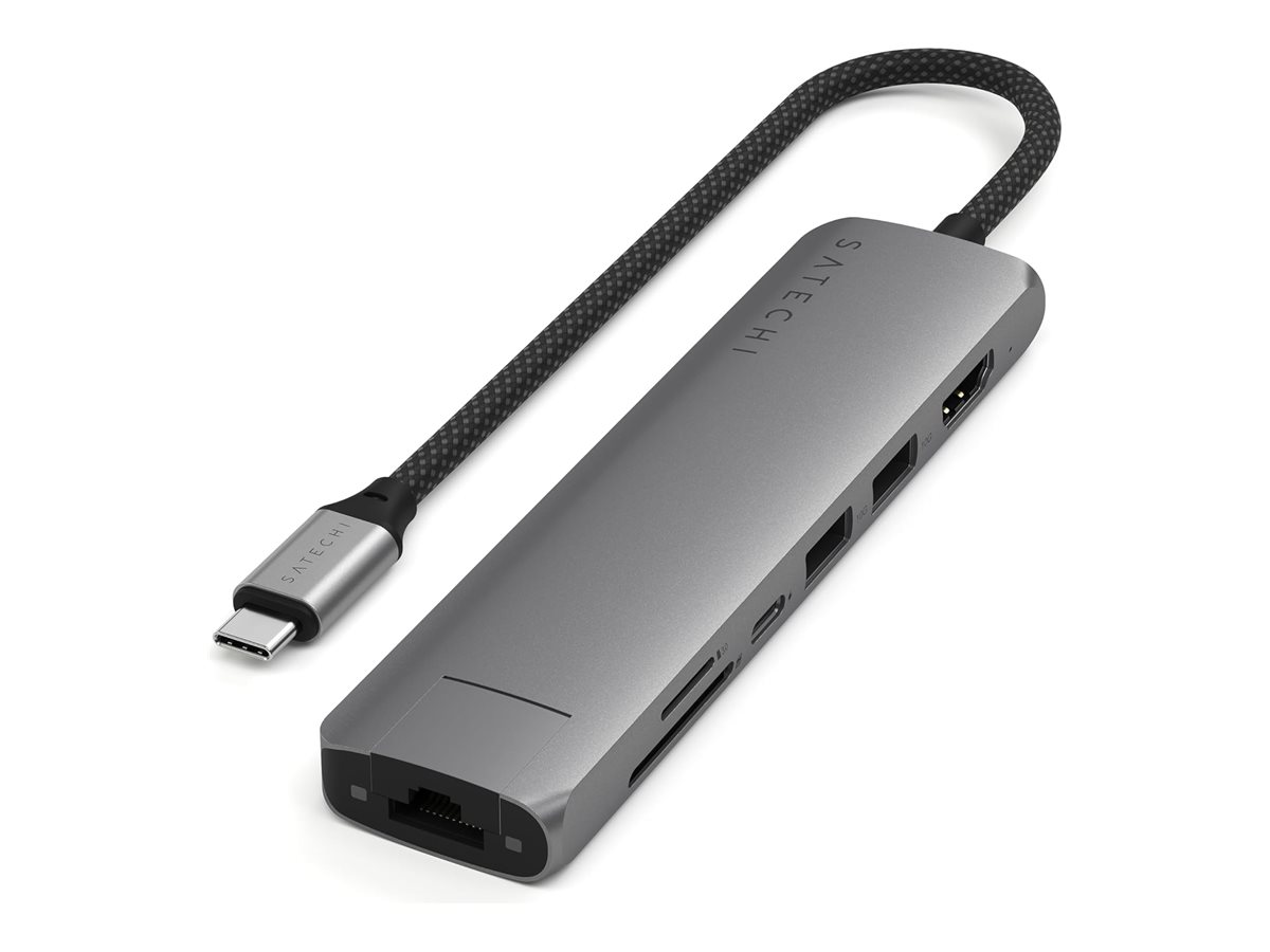 Satechi 7-in-1 USB-C / USB 3.2 Gen 2 x 2 Dockingstation