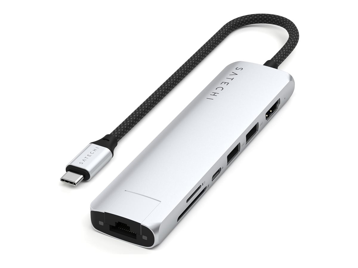 Satechi 7-in-1 USB-C / USB 3.2 Gen 2 x 2 Dockingstation
