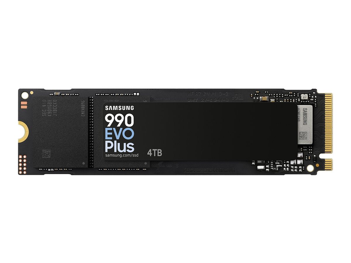 Samsung 990 EVO Plus SSD MZ-V9S2T0 4TB M.2 PCI Express 4.0 x4 (NVMe) PCI Express 5.0 x2 (NVMe)