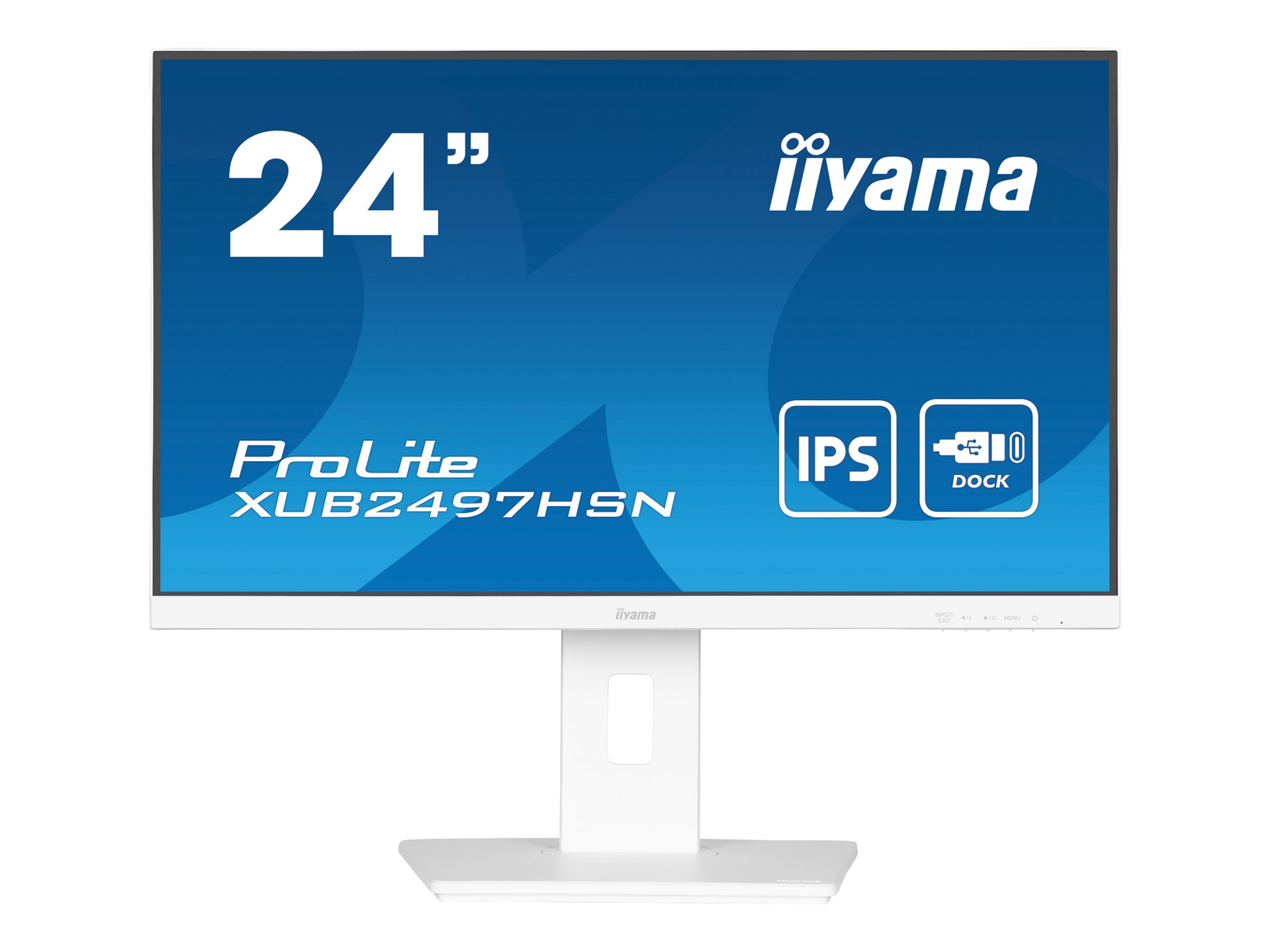 iiyama ProLite XUB2497HSN-W2 24 IPS 1920 x 1080 (Full HD) HDMI DisplayPort USB-C 100Hz