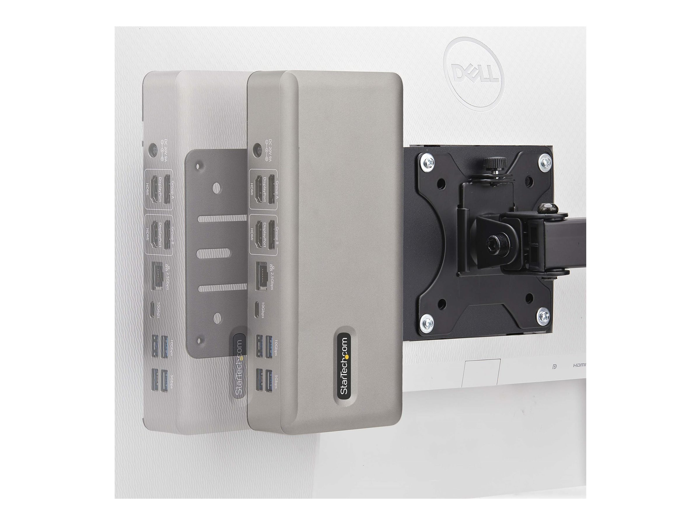 StarTech.com VESA Mounting Bracket for NUC/Thin Clients/Docking Stations Komponenter til montering Tynd klient