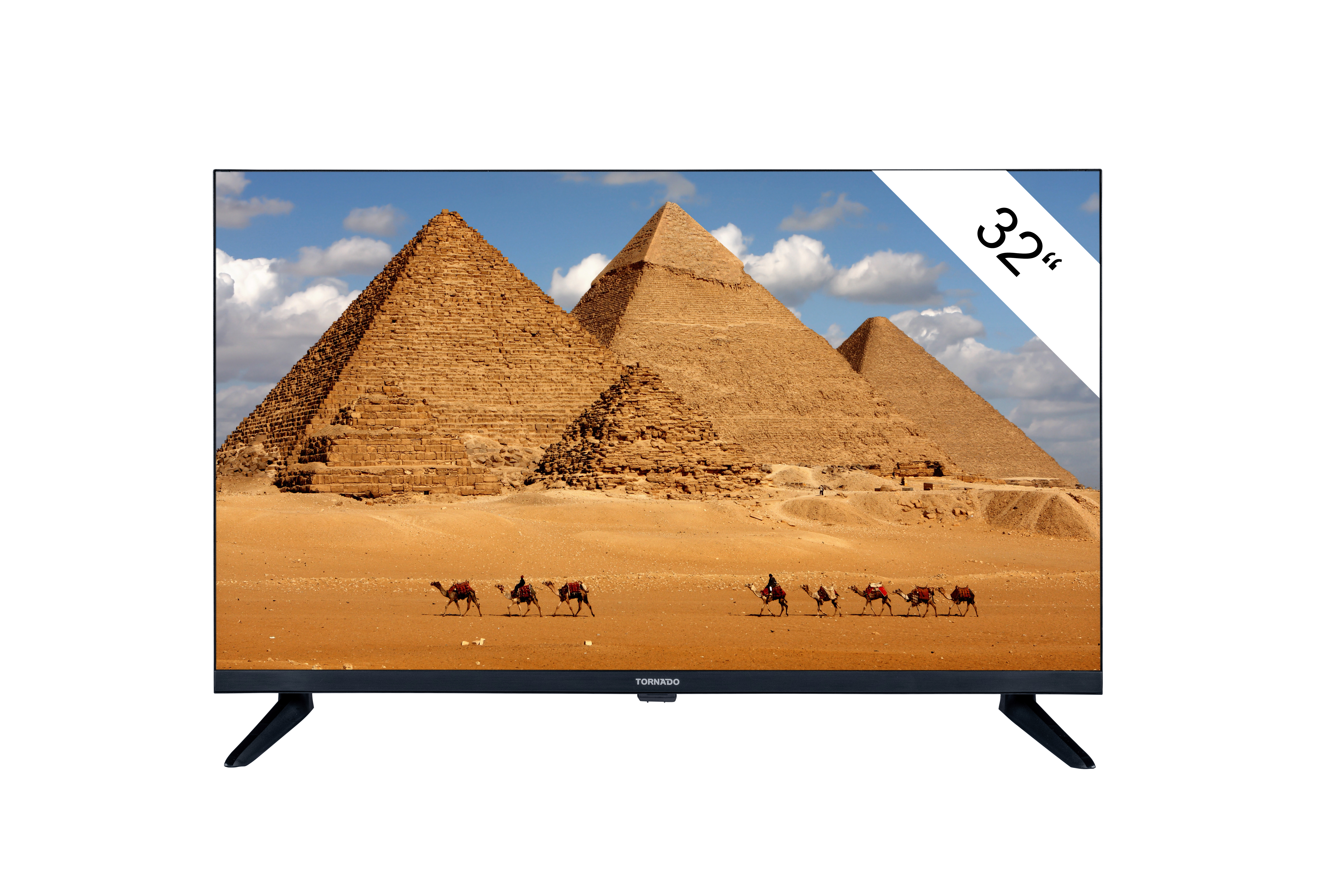 TORNADO 32ES4301X TV 81,3 cm (32) HD Smart TV Wi-Fi Sort 220 cd/m²