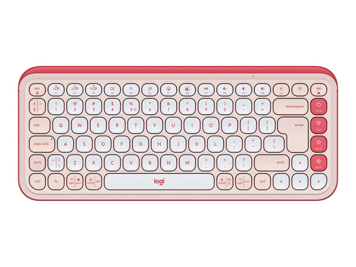 Logitech POP Icon Keys Tastatur Saks Trådløs US International