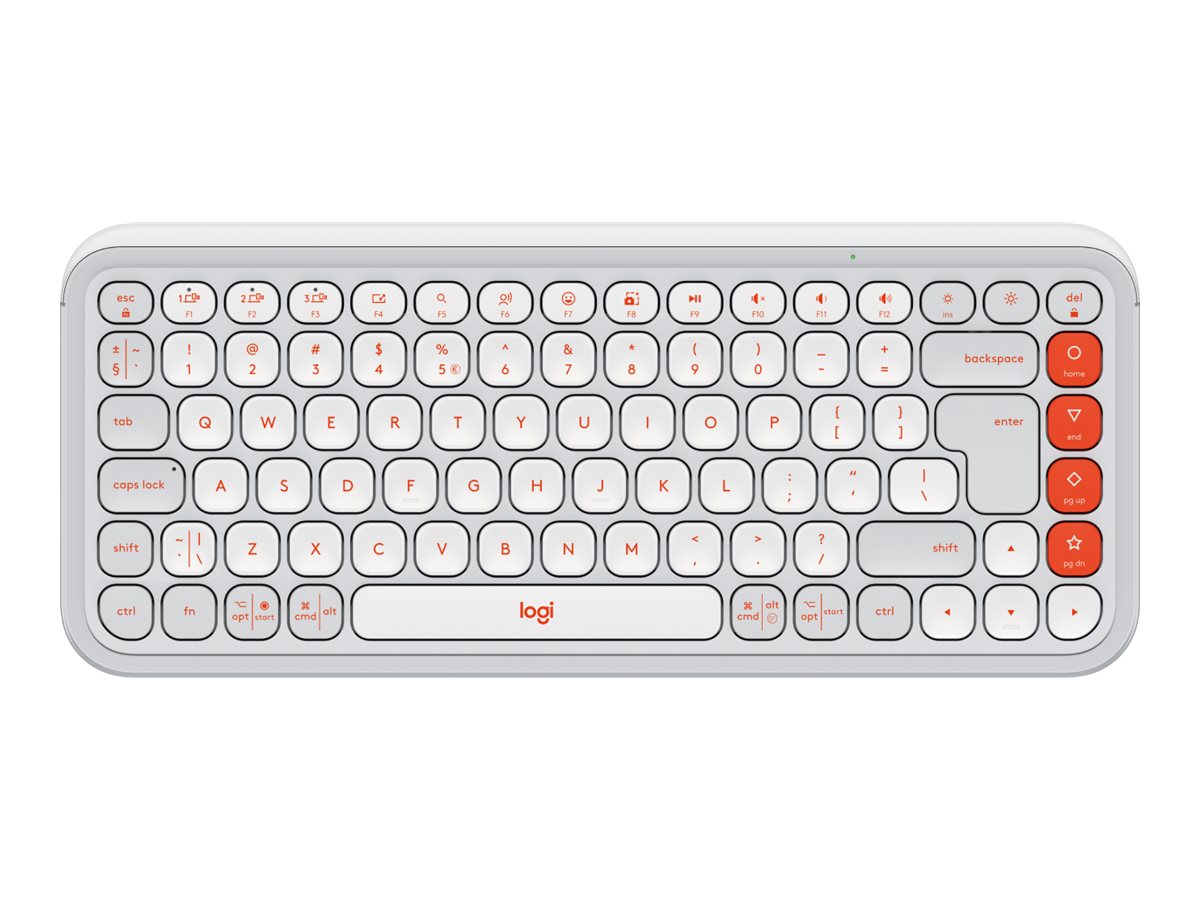 Logitech POP Icon Keys Tastatur Saks Trådløs US International
