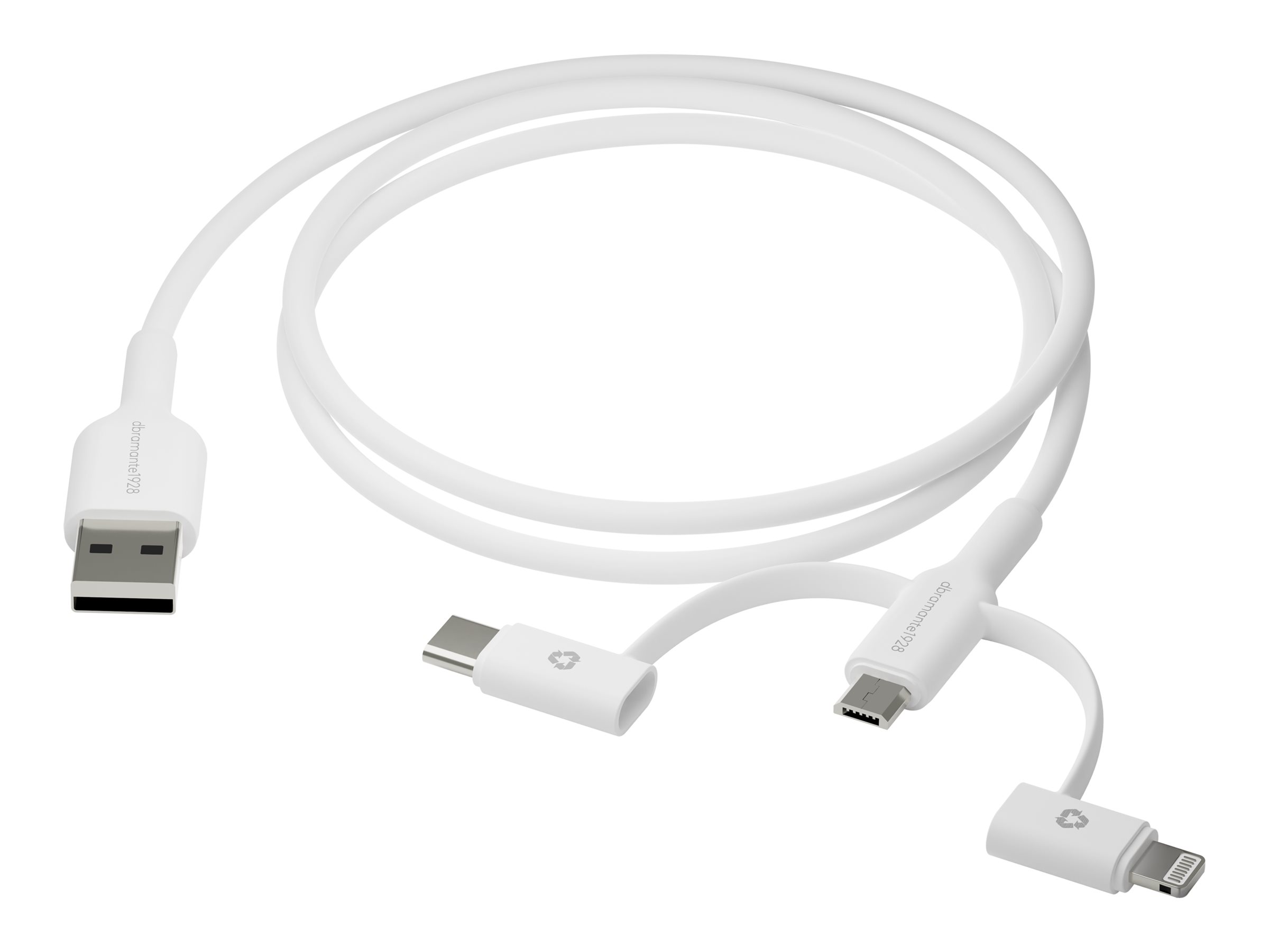 dbramante1928 re-charge USB-kabelkit 1m Hvid