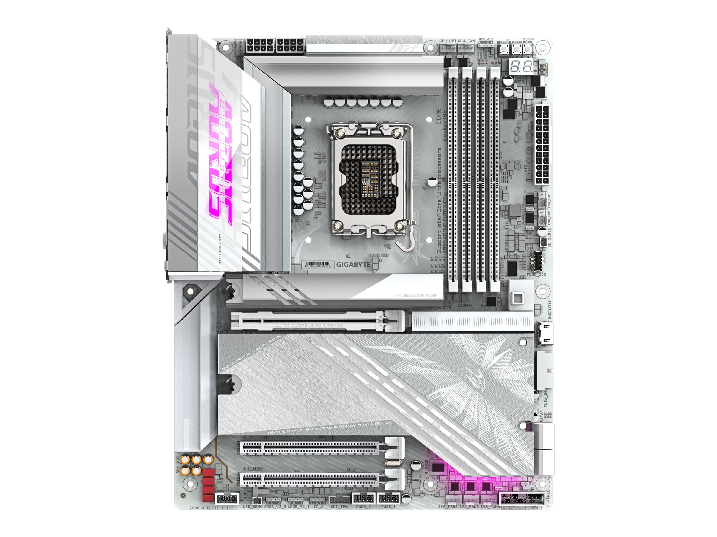 AORUS Z890 ELITE X ICE ATX LGA1851 sokkel Intel Z890
