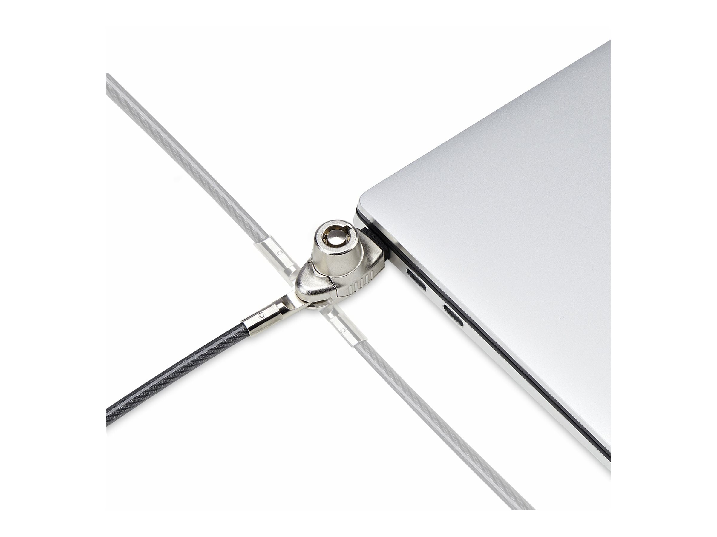 StarTech.com Slim Lock Noble Wedge Slot Compatible, 6.6ft Locking Cable Sikkerhedskabelslås