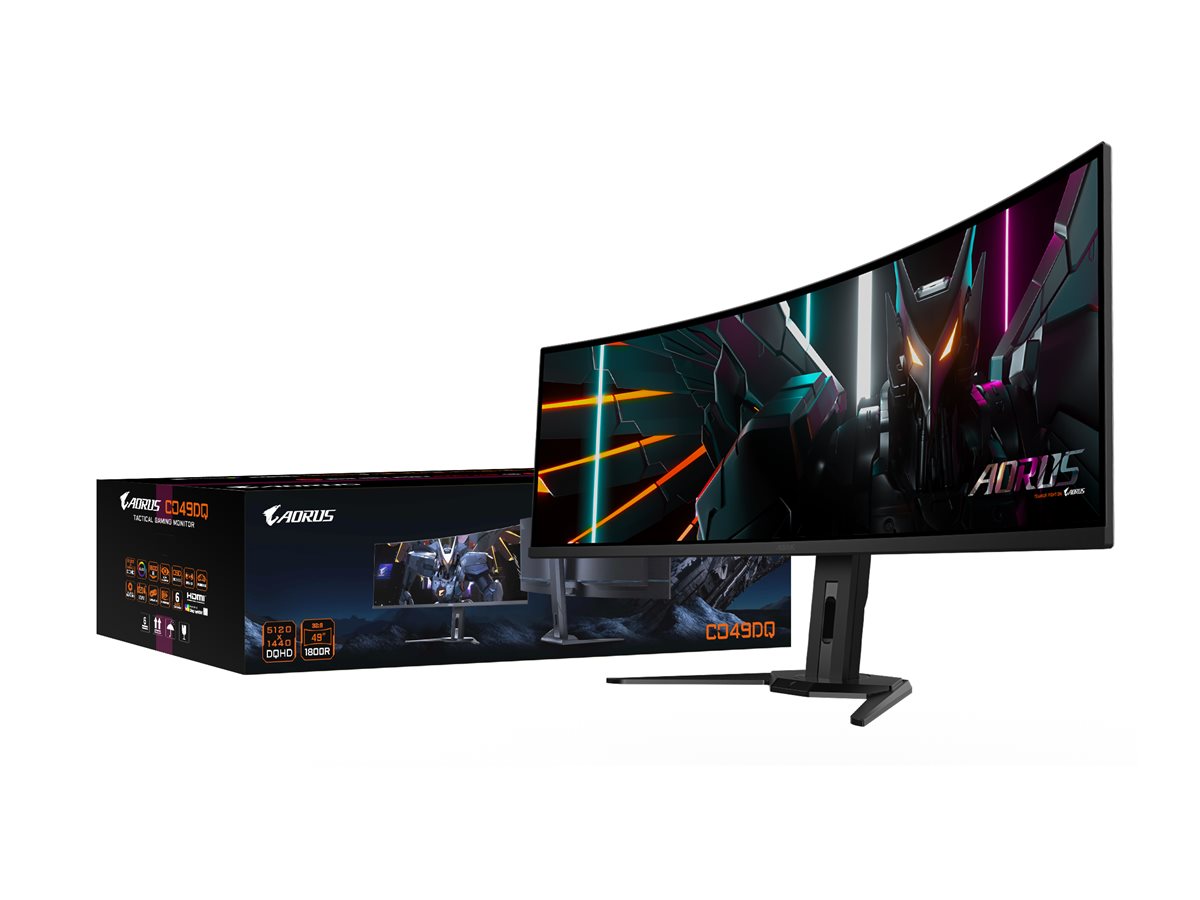 AORUS CO49DQ 49 5120 x 1440 (UltraWide) HDMI DisplayPort USB-C 144Hz