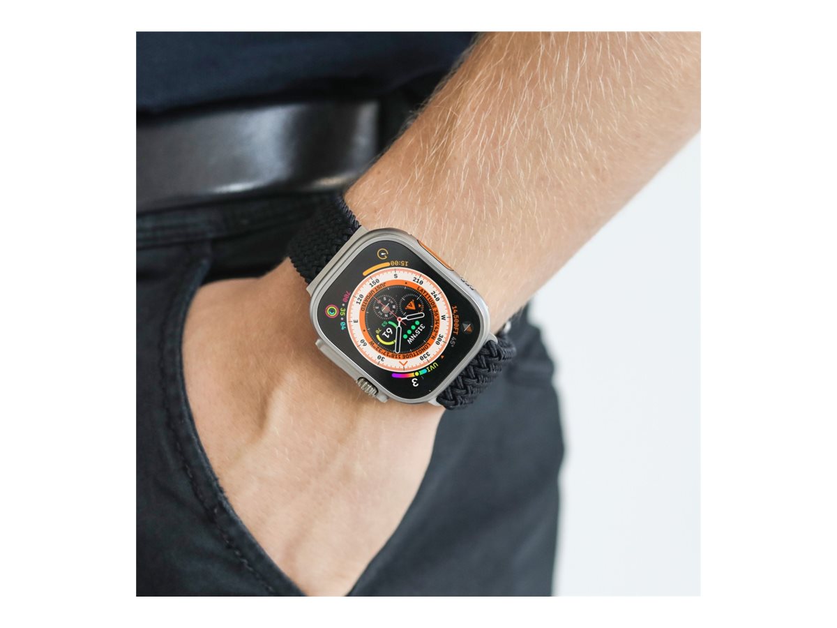 Vonmählen Visningsløkke Smart watch Sort Flettet nylon