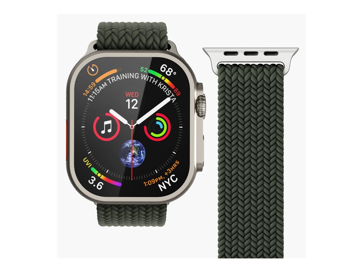Vonmählen Visningsløkke Smart watch Grøn Flettet nylon