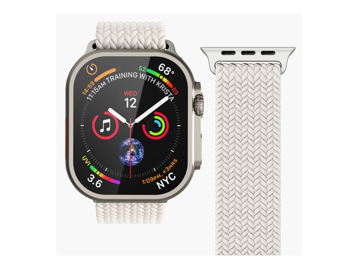 Vonmählen Visningsløkke Smart watch Fløde Flettet nylon