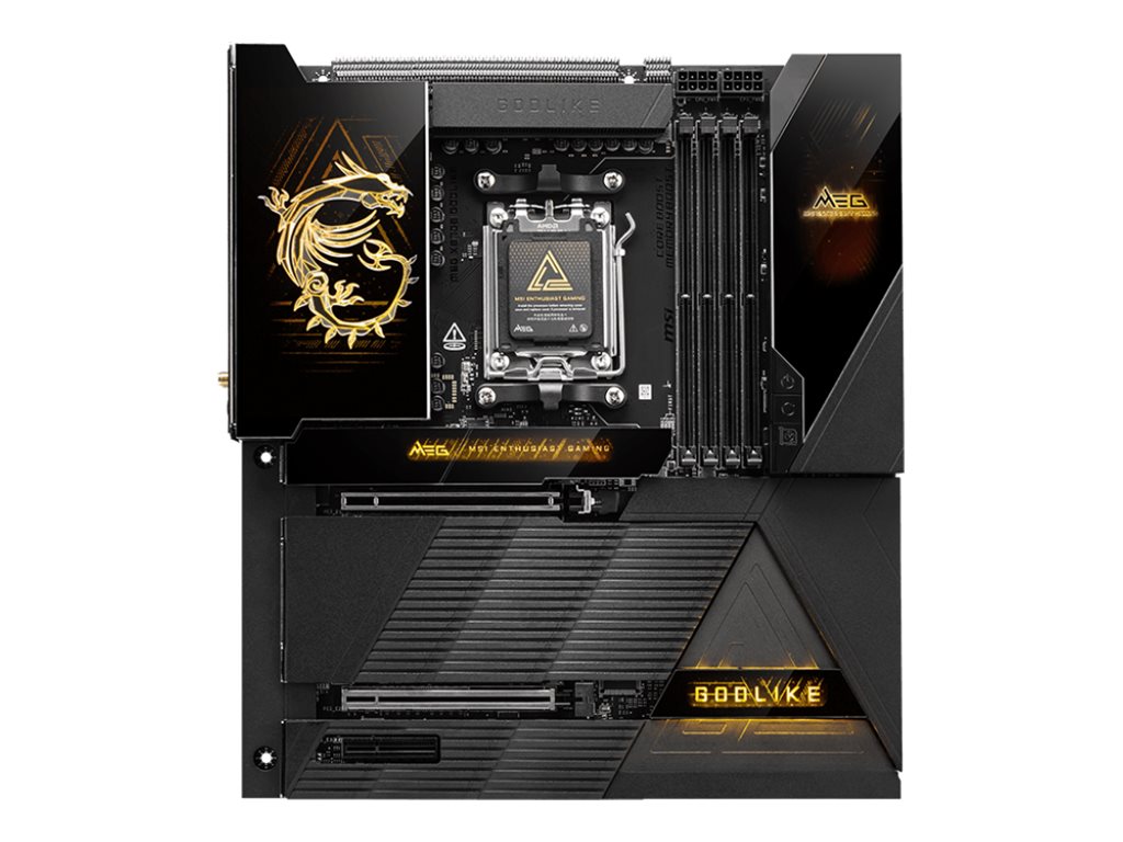 MSI MEG X870E GODLIKE Udvidet ATX Socket AM5 AMD X870E