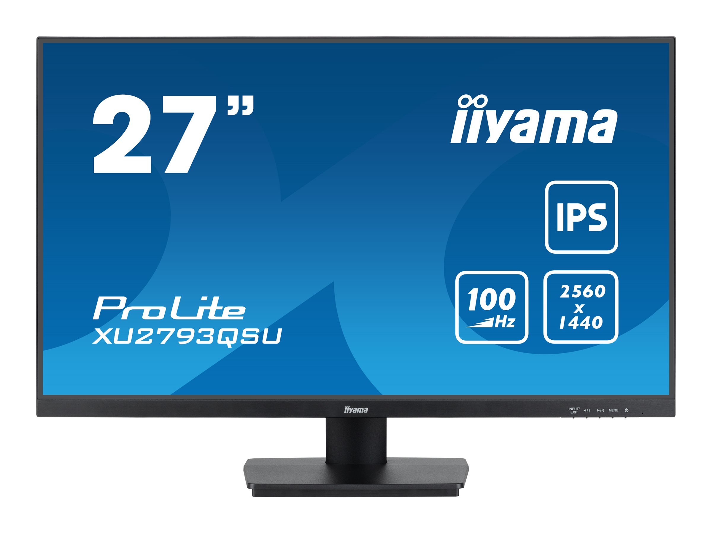 iiyama ProLite XU2793QSU-B7 27 2560 x 1440 (2K) HDMI DisplayPort 100Hz
