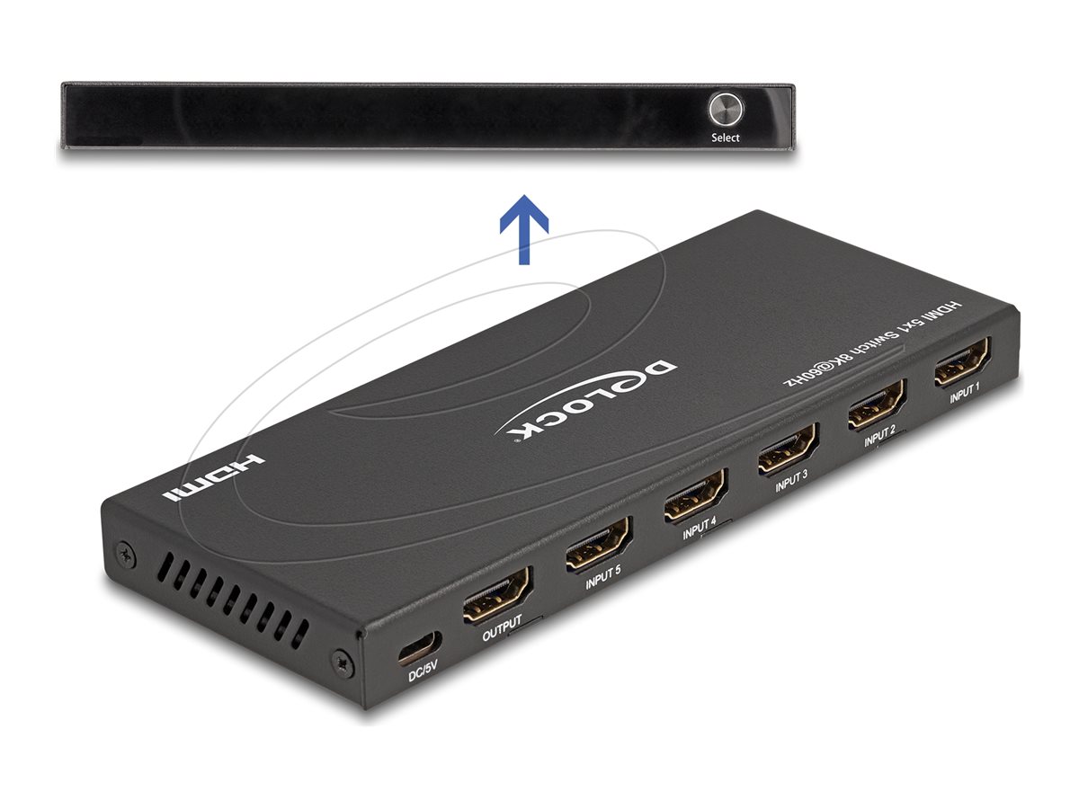 DeLock Video-/audioswitch HDMI