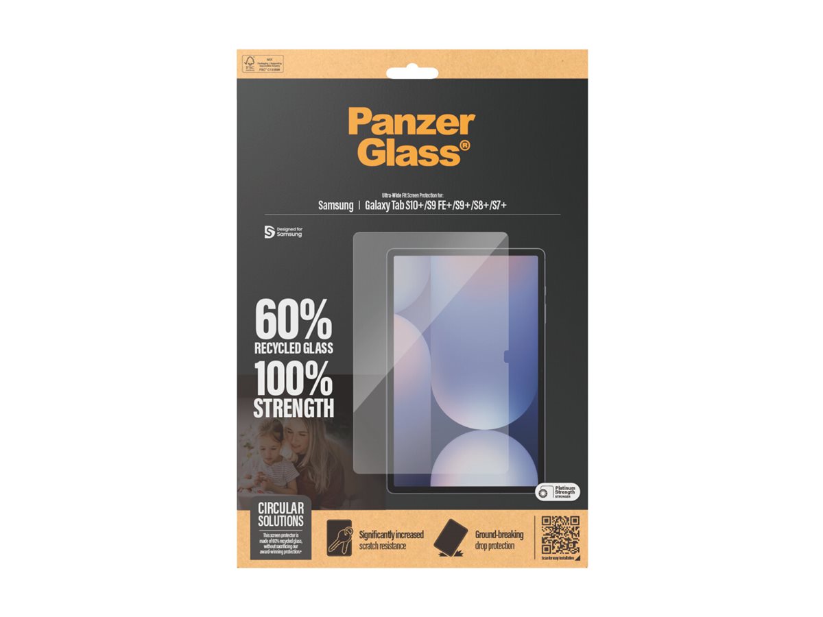 PanzerGlass Skærmbeskytter Samsung Galaxy Tab S10+, Tab S7+, Tab S8+, Tab S9 FE+, Tab S9+