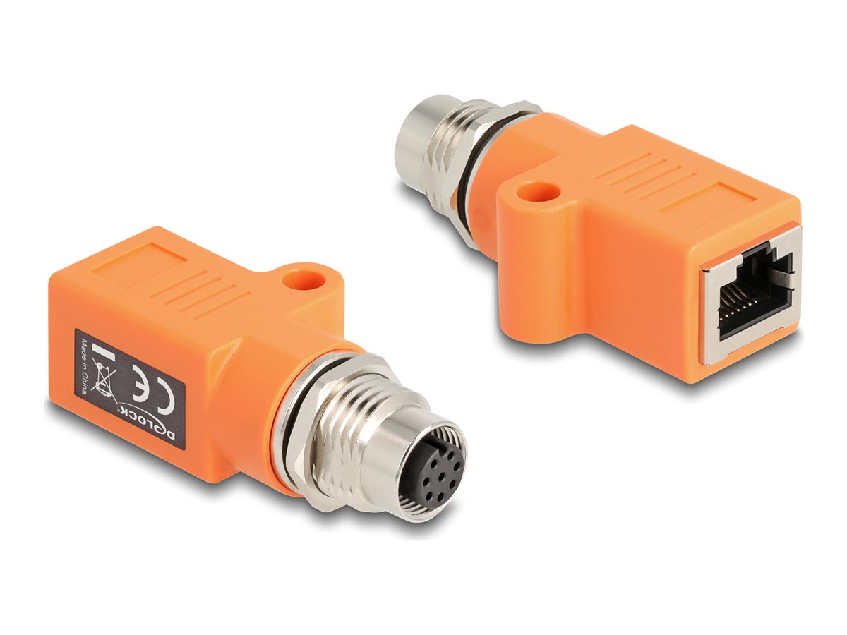 DeLOCK CAT 5e Afskærmet parsnoet (STP) Netværksadapter Orange