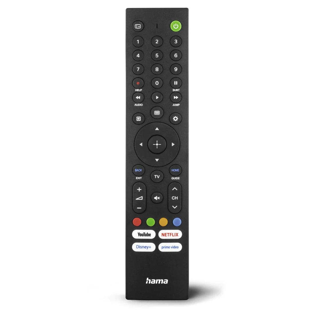 Hama 00221066 fjernbetjening IR trådløs TV Tryk på knapper