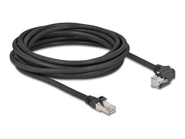 DeLOCK CAT 6 S/FTP 5m Netværkskabel Sort