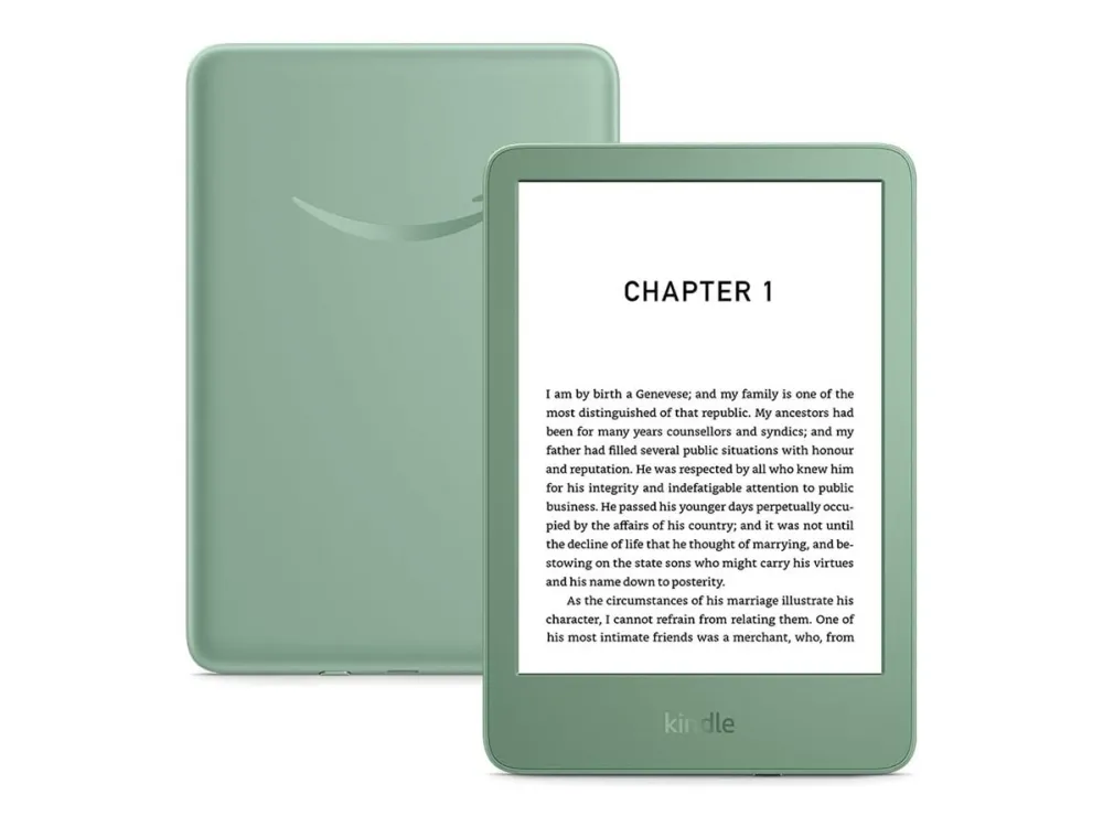 Amazon Kindle 11. generation eBook læser 16 GB 6 monokrom touch screen Bluetooth Wi-Fi matcha-grøn