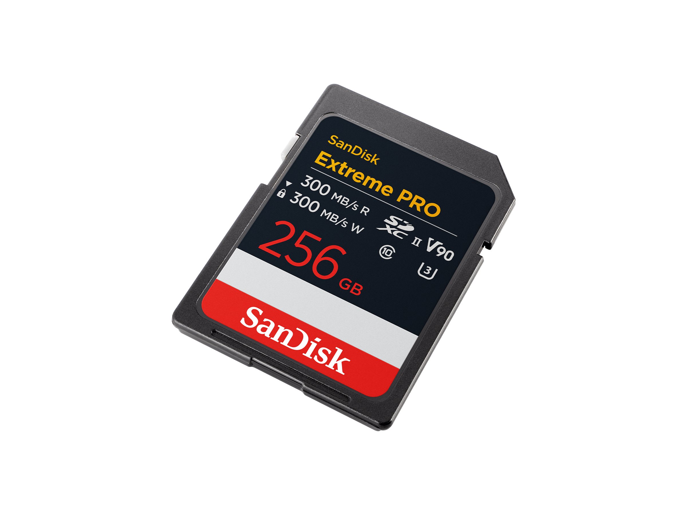 SanDisk Extreme Pro SDXC UHS-II Memory Card 256GB 300MB/s