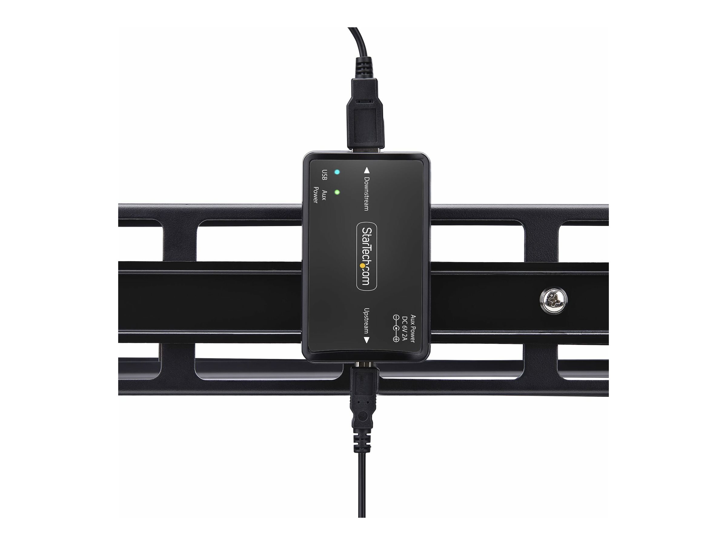 StarTech.com USB Galvanic Isolator 6KV, Electrical Isolated USB 2.0/1.1 Strømstødsisolator Sort