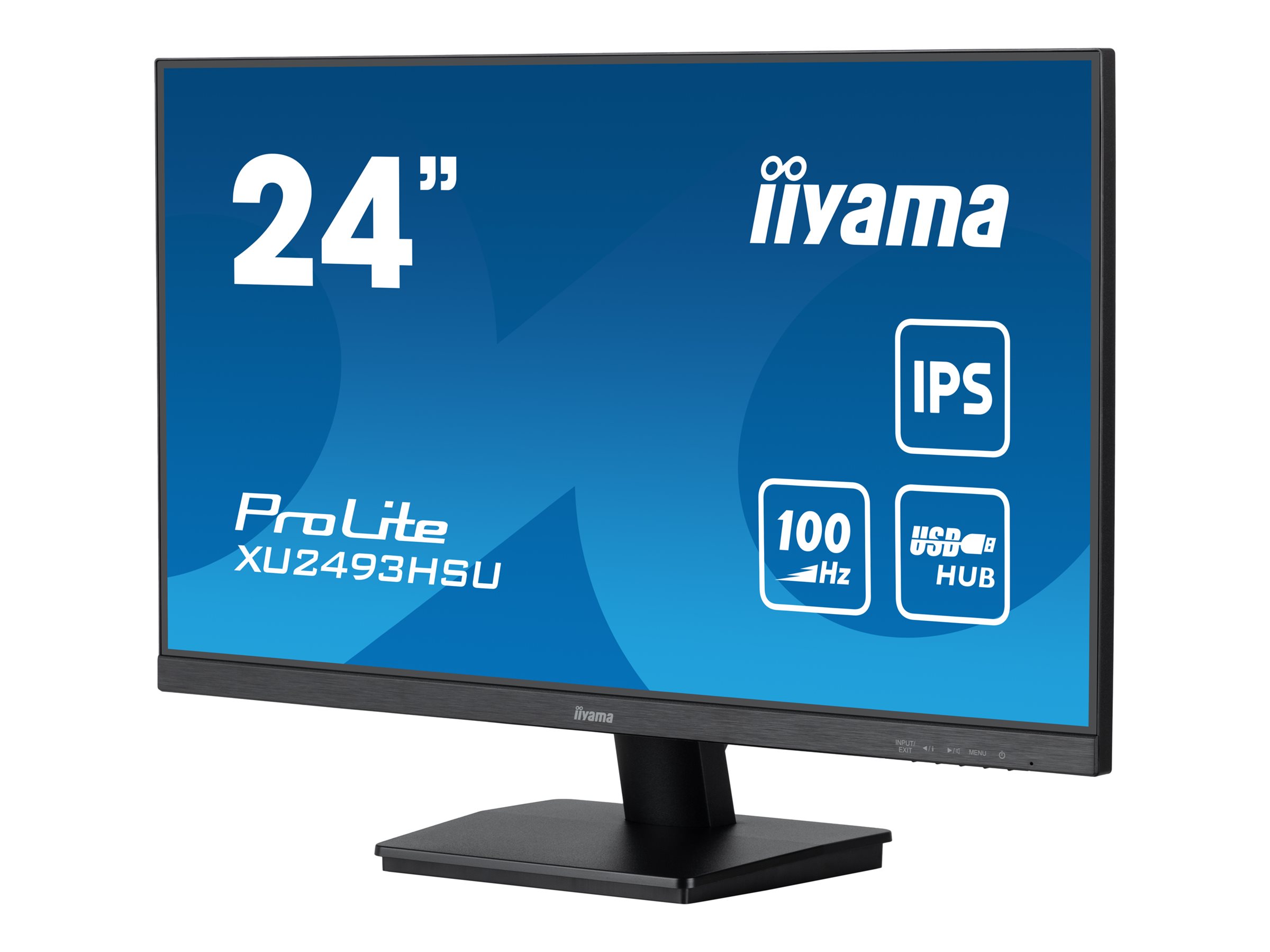 iiyama ProLite XU2493HSU-B7 24 IPS 1920 x 1080 (Full HD) HDMI DisplayPort 100Hz