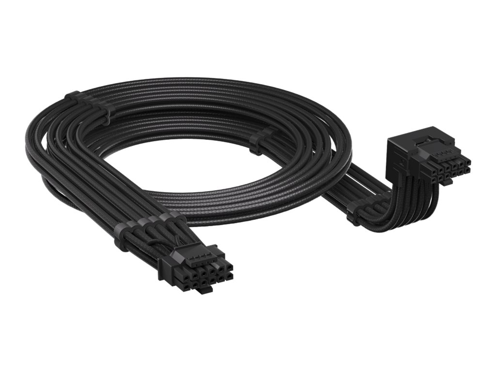CORSAIR 16-pin PCI Express-strøm (male) - 16-pin PCI Express-strøm (male) Sort 65cm Strømkabel