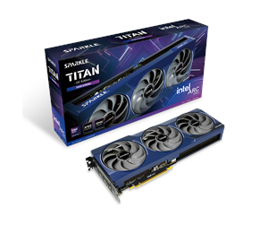 Sparkle Arc B580 Titan OC - 12GB GDDR6 RAM - Grafikkort