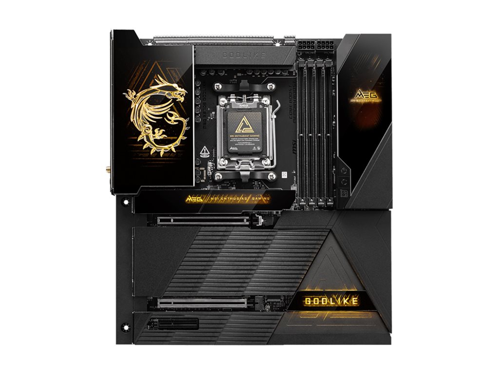 MSI MEG X870E GODLIKE Udvidet ATX Socket AM5 AMD X870E