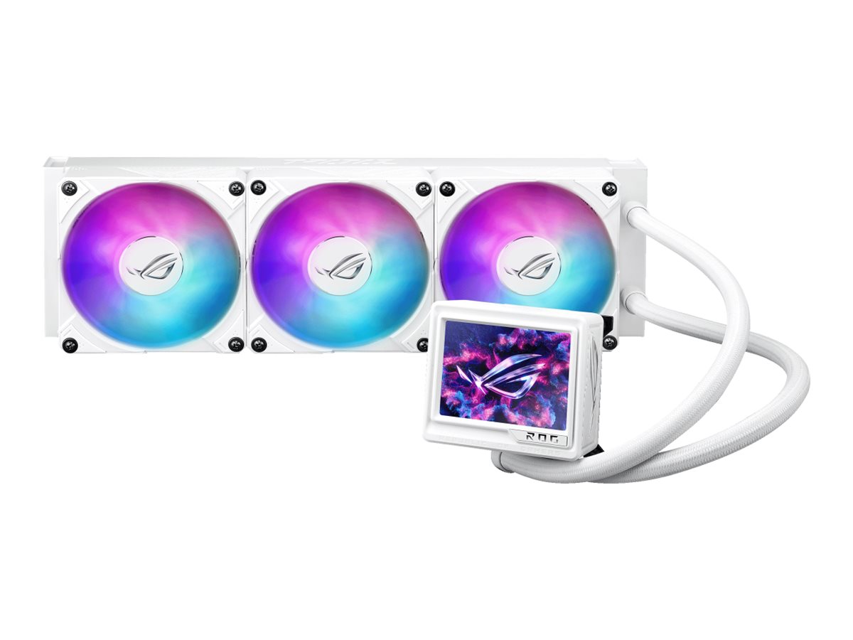 ASUS ROG RYUJIN III CPU-vandblokering til flydende kølesystem 1-pack Hvid 120 mm