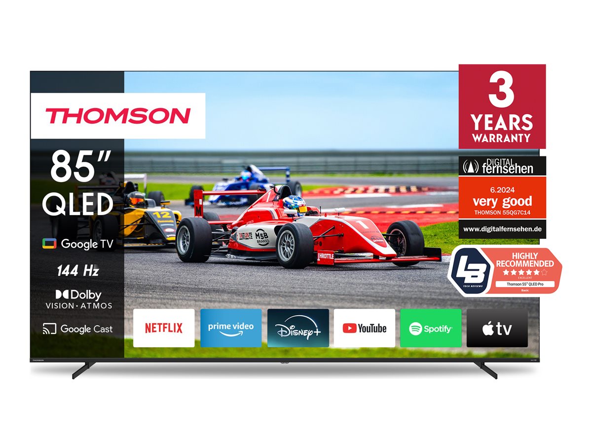 Thomson 85QG7S14 85 4K UHD (2160p) Sort