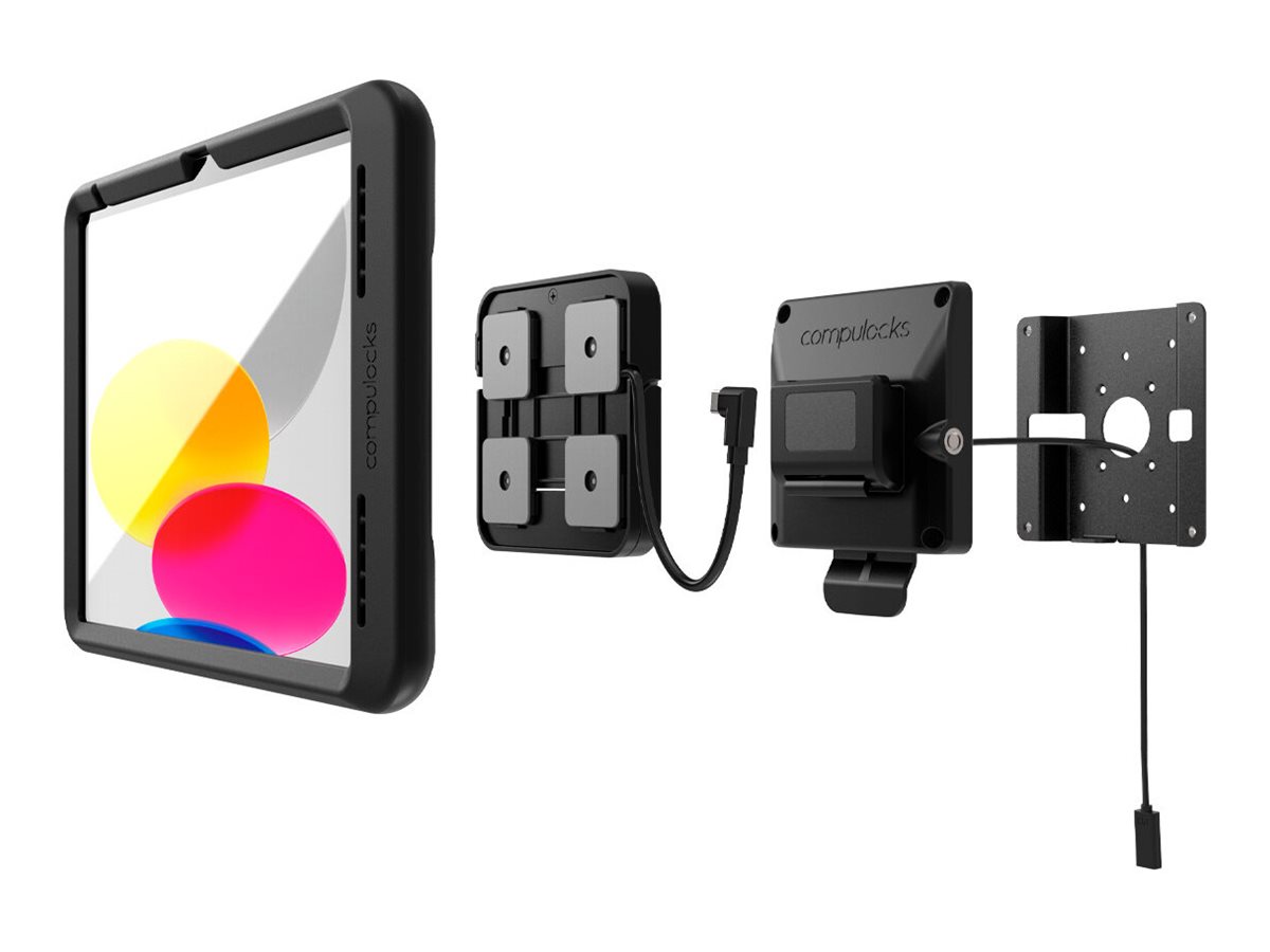 Compulocks iPad 10th-11th (A16) Gen PowerMove Wall Mount Black Tablet Monteringssæt
