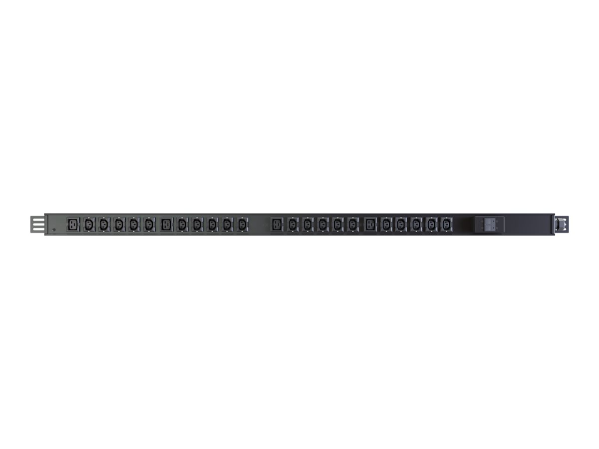 Vertiv PowerGo Rack Strømfordelingsenhed 24-stik 32A Sort 3m