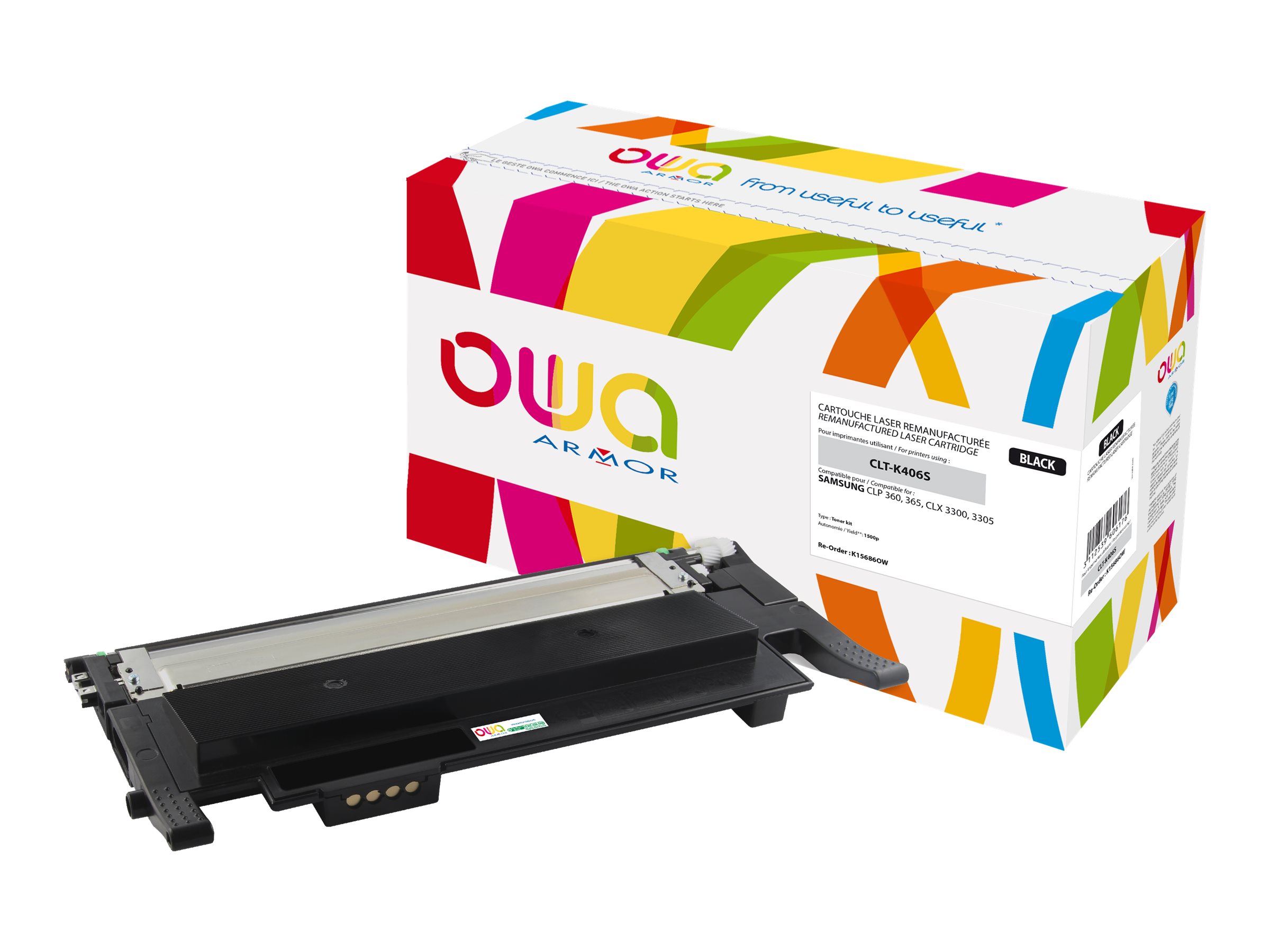 Armor Sort 1500 sider Toner