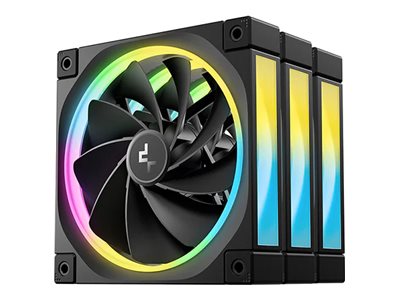 Deepcool FL12R Etuiblæsersæt 1-pack Sort 120 mm
