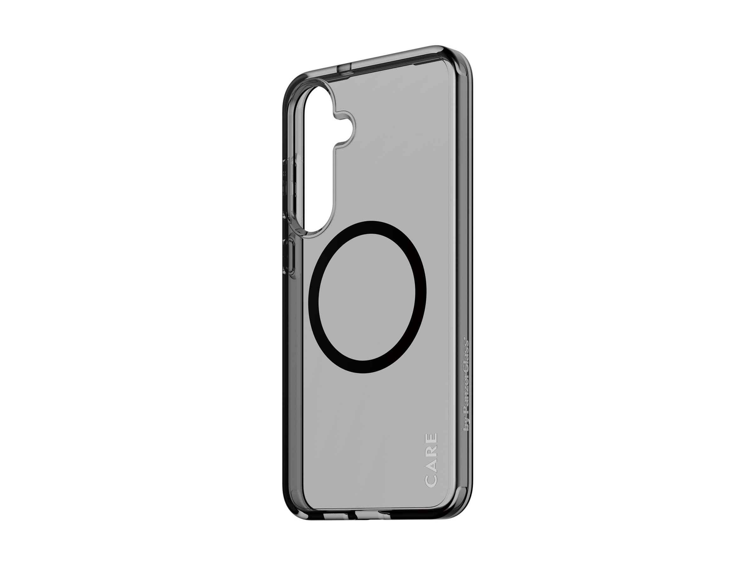 PanzerGlass CARE by Flagship Case Urban Combat Smokey w. Black Qi Compatible Samsung Galaxy S25+ Beskyttelsescover Sort Samsung Galaxy S25+