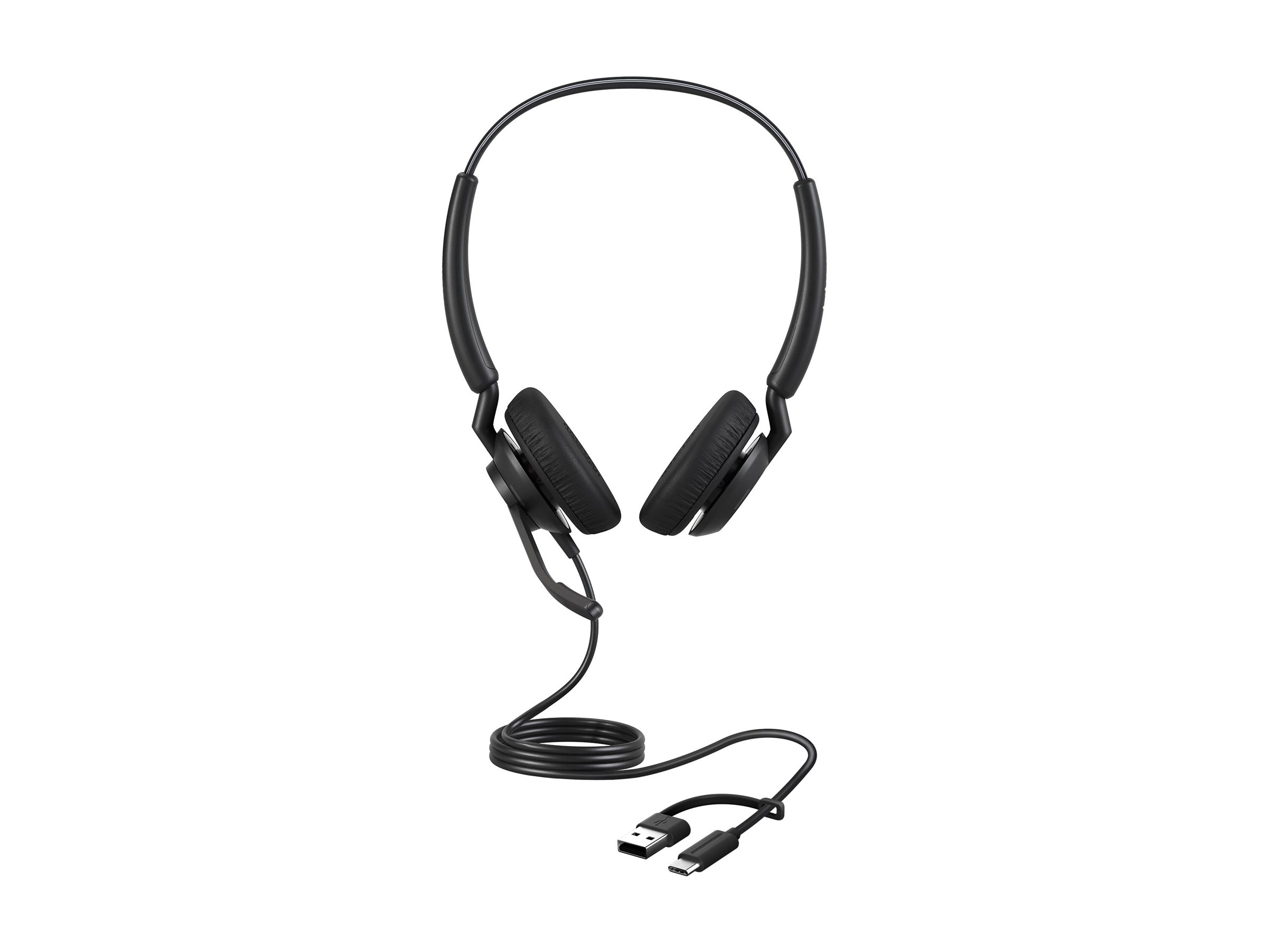 Jabra Engage 40 Stereo Kablet Høretelefoner Sort