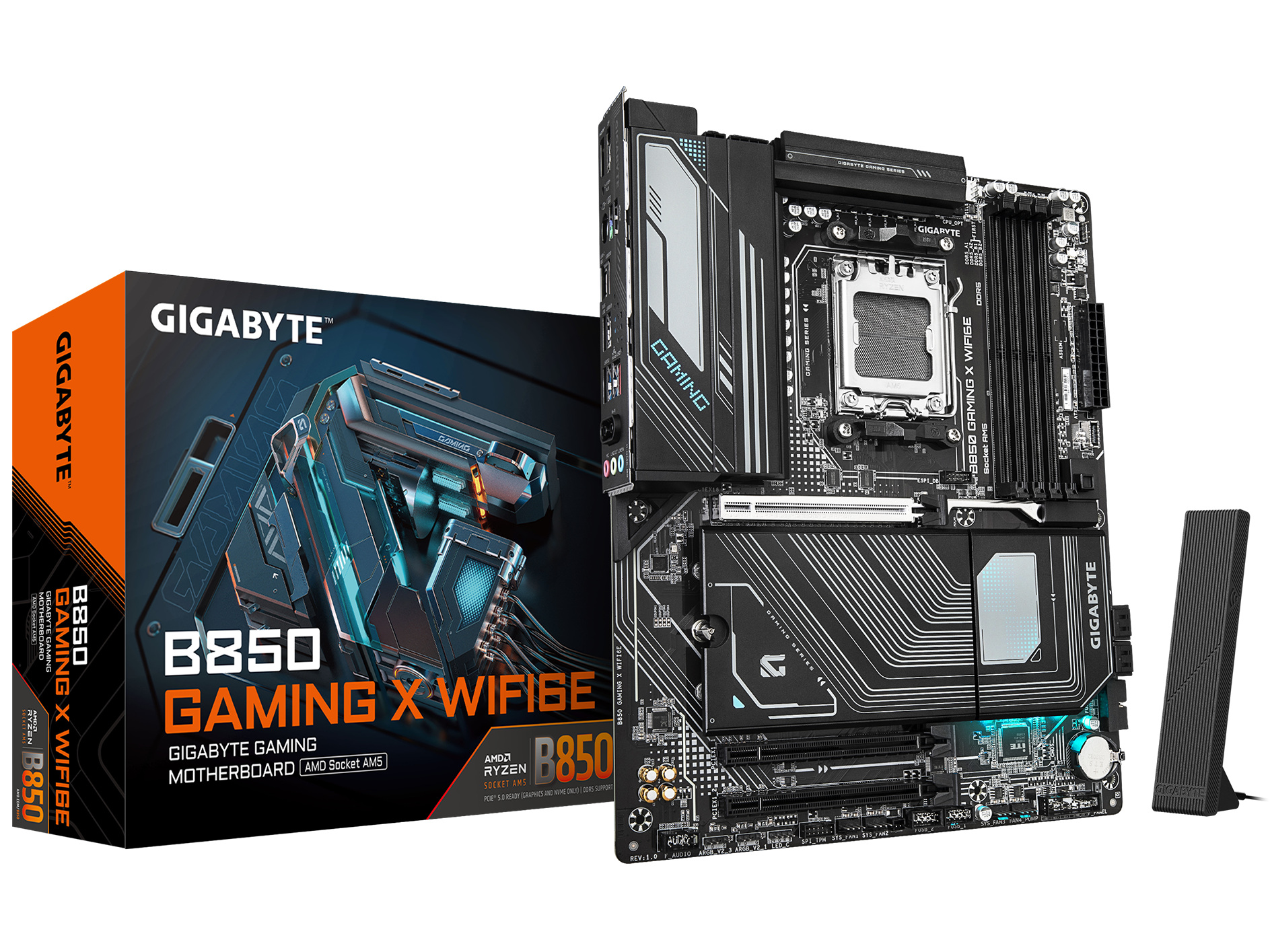 GIGABYTE B850 GAMING X WIFI6E Bundkort