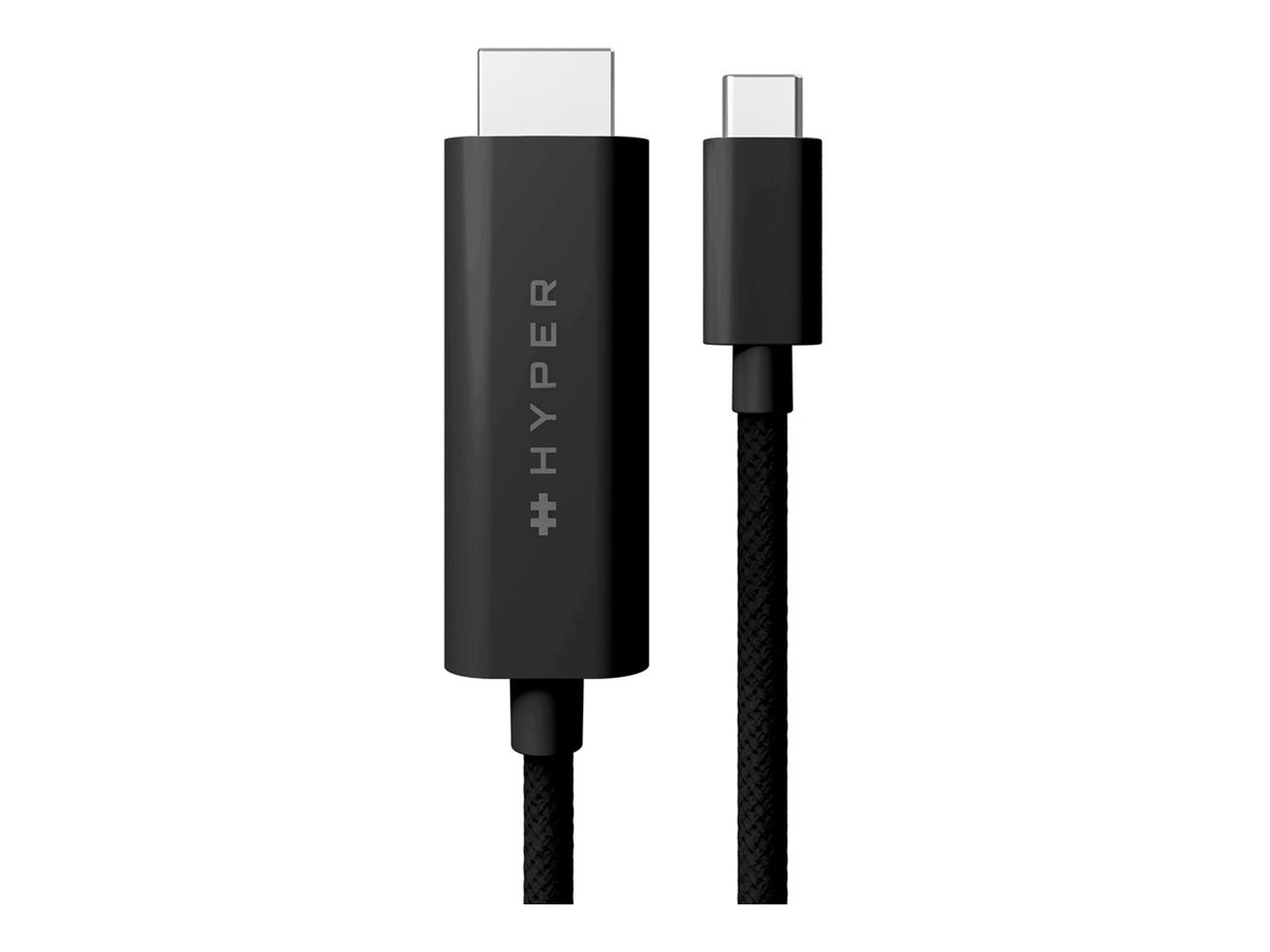 HyperDrive Videoadapterkabel 2.5m Sort