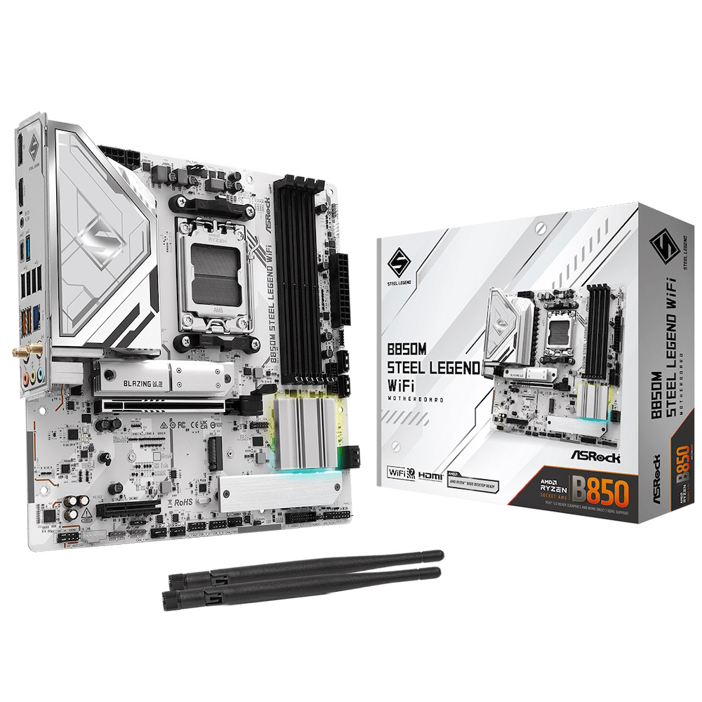 ASRock B850M Steel Legend WiFi mATX AM5