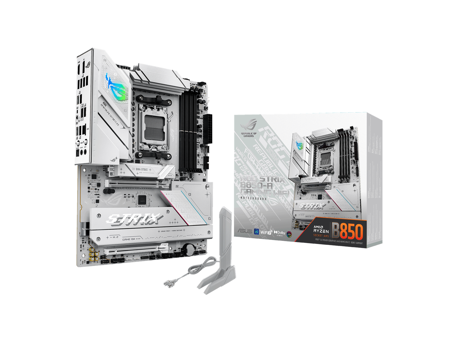 ASUS ROG STRIX B850-A GAMING WIFI Bundkort