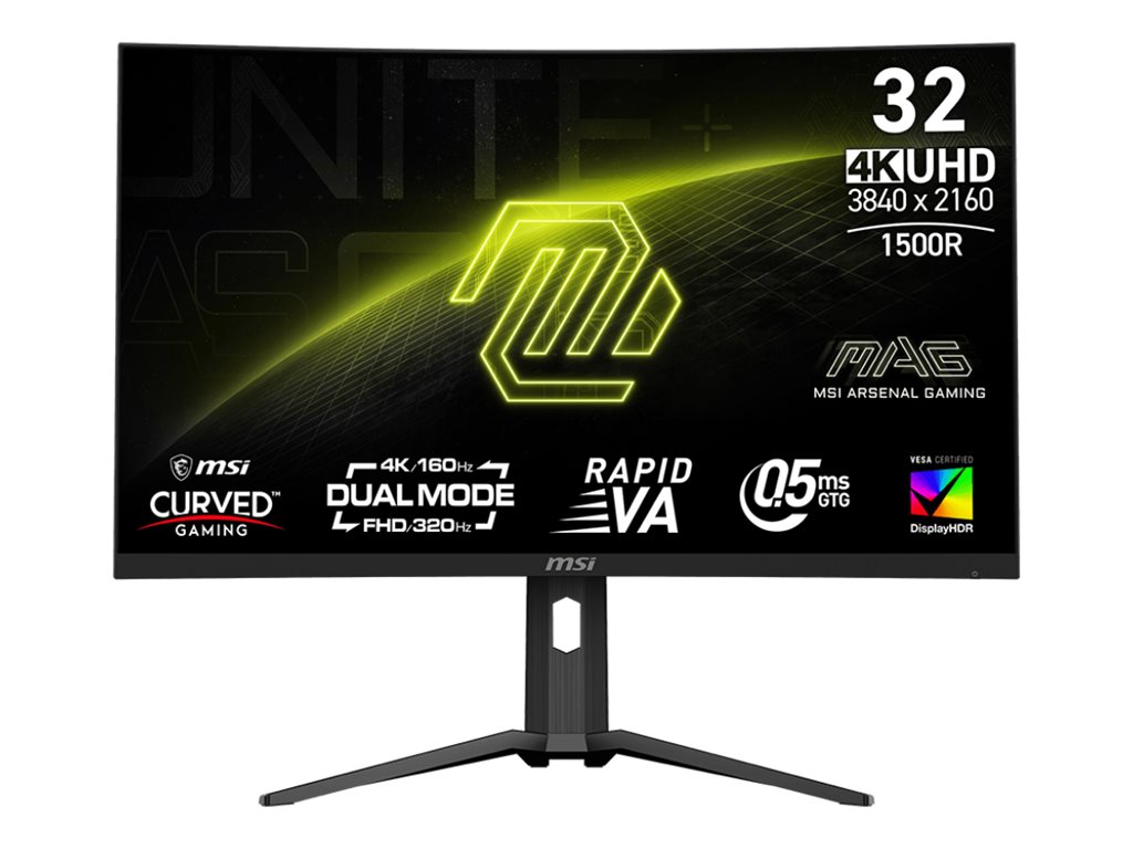 MSI MAG 321CUPDF 31.5 VA 3840 x 2160 (4K) DisplayPort HDMI 160 Hz