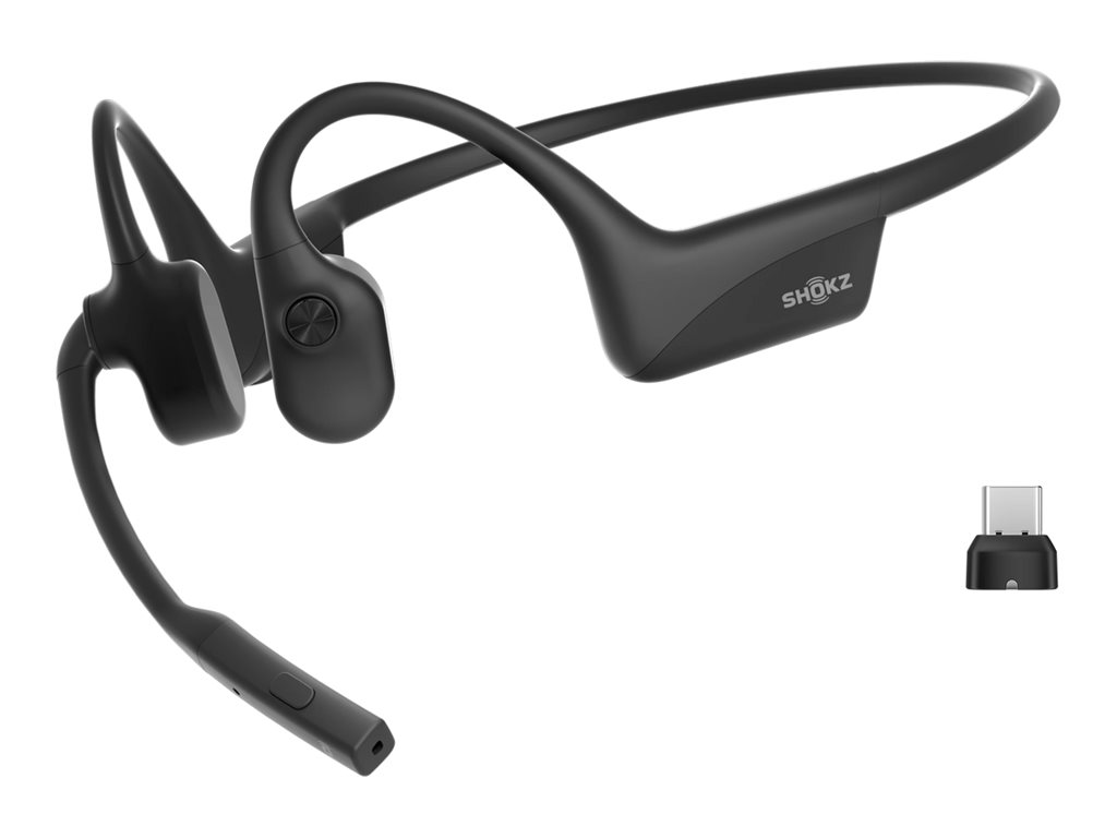 SHOKZ OpenComm2 UC Trådløs Høretelefoner Sort