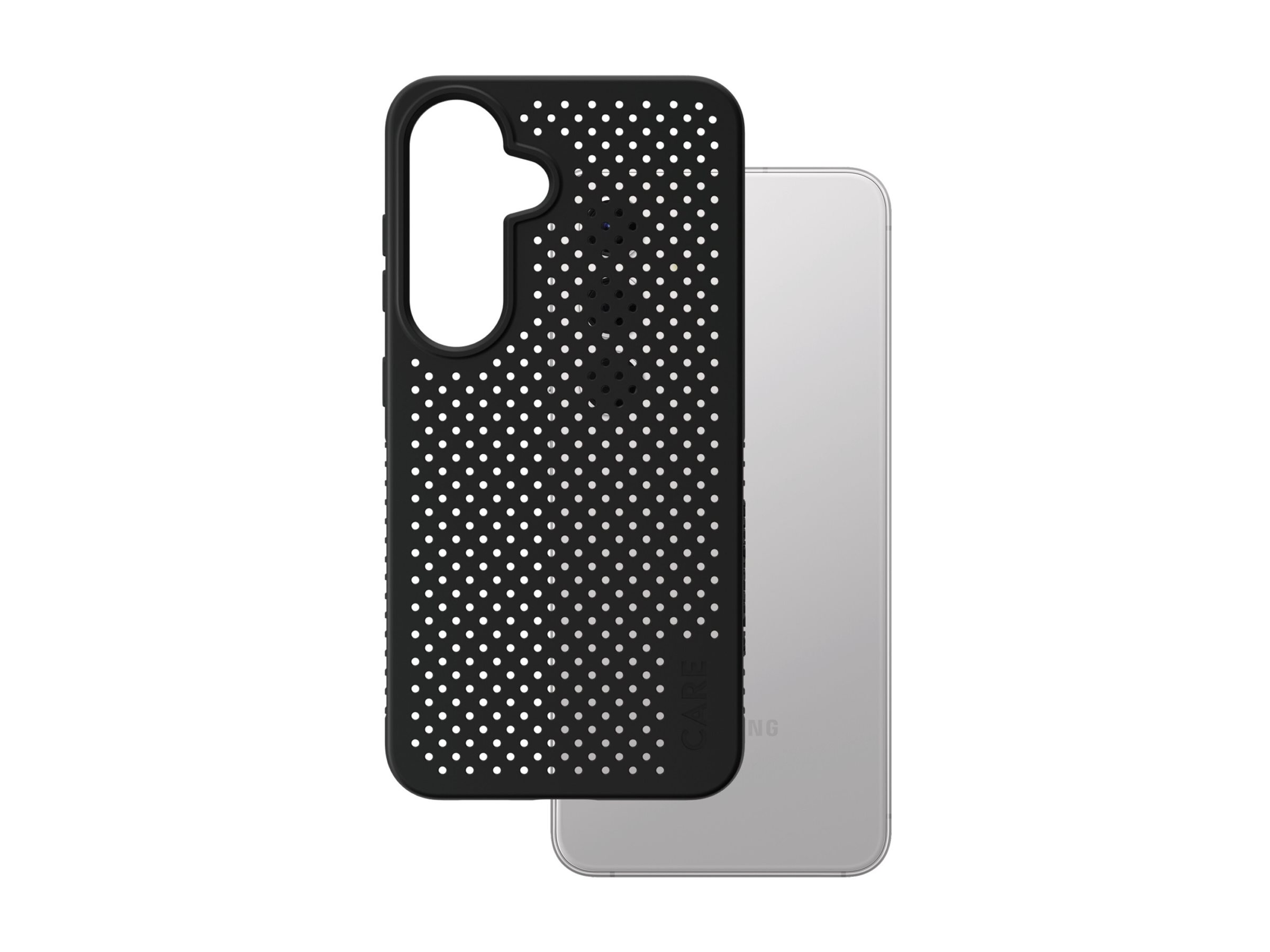 PanzerGlass CARE by Feature Case Heat Beat Samsung Galaxy S25+ Beskyttelsescover Sort Samsung Galaxy S25+