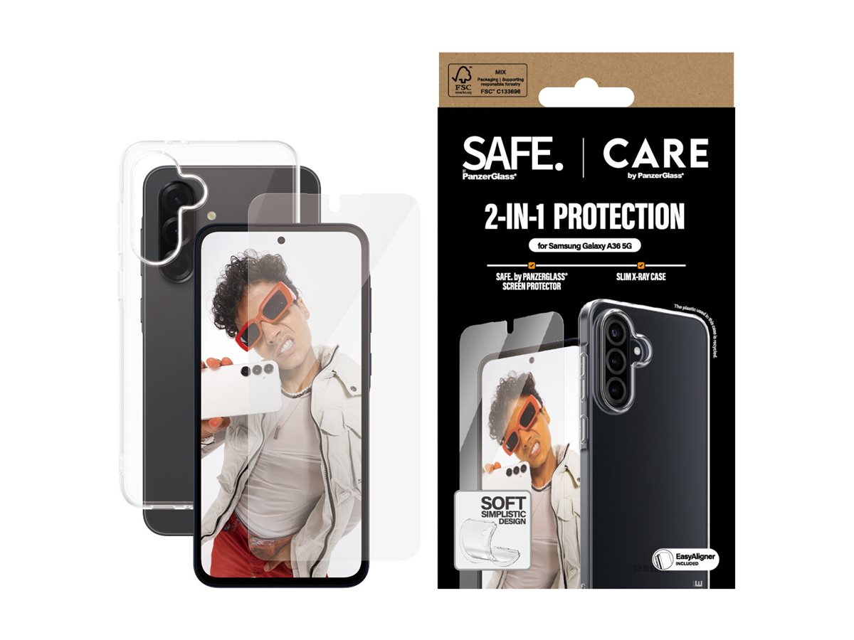 CARE by PanzerGlass X-Ray Beskyttelsescover Gennemsigtig Samsung Galaxy A36