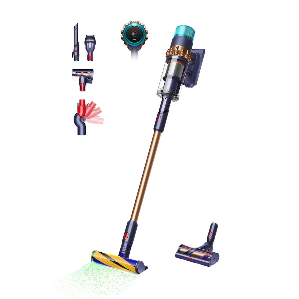 Gen5 Detect  2-in-1-steelvacuumcleaner - Bagless - Blue - Copper  - DryHEPA - Cyclonic